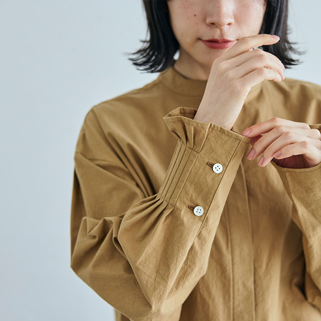PLEATS SHIRT／LONG SHIRT