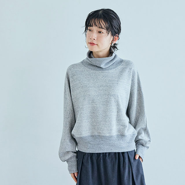 ゆか　0731 WEB限定】SETTO HIGHNECK SWEAT｜衣料品｜中川政七商店 公式サイト