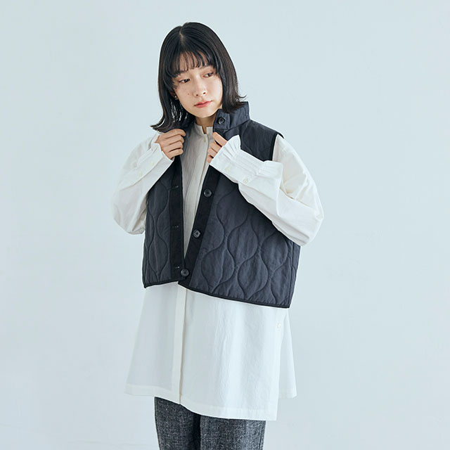 WEB限定】SETTO QUILT VEST｜衣料品｜中川政七商店 公式サイト