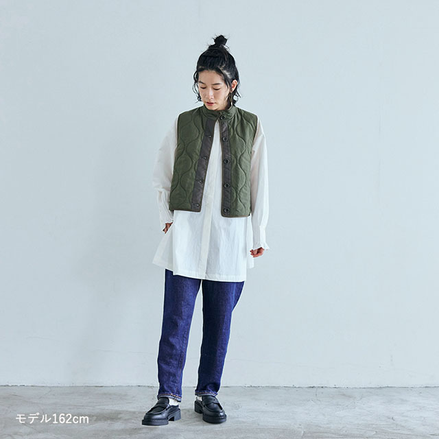 中川政七商店　SETTO quilt vest 中川政七商店 SETTO quilt vest Patchwork Silk Vest Waistcoat