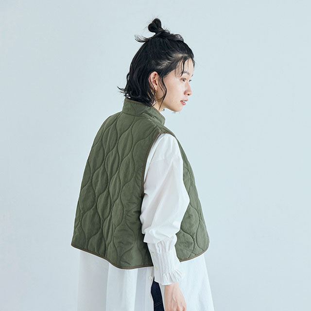 【WEB限定】SETTO QUILT VEST