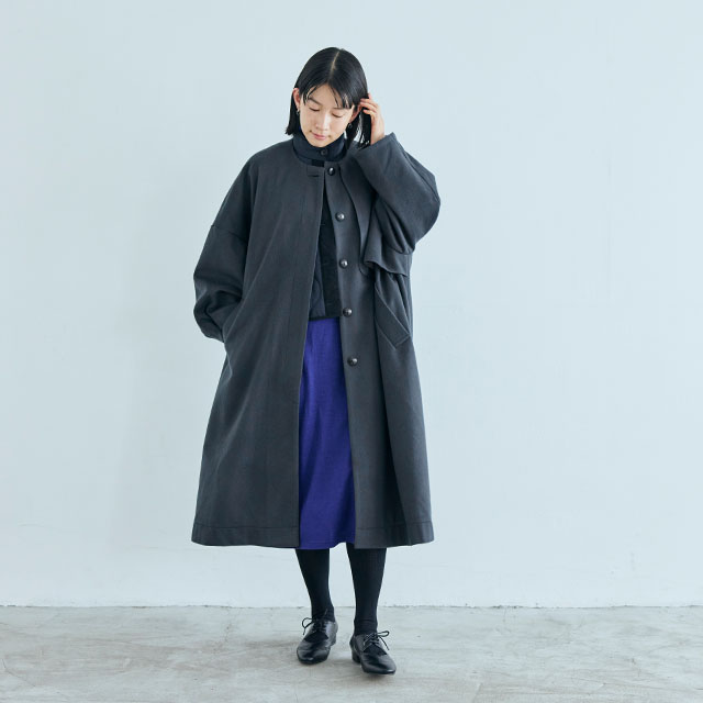 ☆新品タグ付き☆中川政七商店　麻ガーゼのコート　紺 ☆新品タグ付き☆中川政七商店 麻ガーゼのコート 紺 麻の