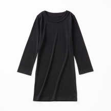 さらさら綿の七分袖プルオーバー