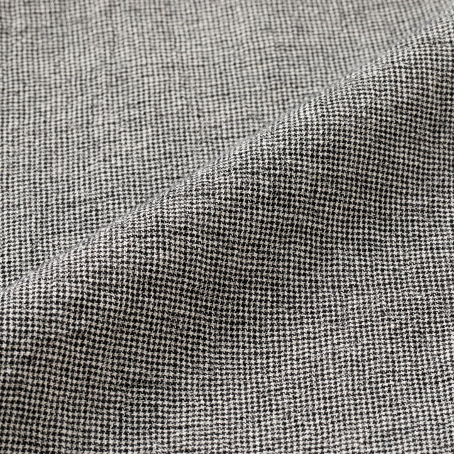 綿麻のちりめん織 開襟ブラウス