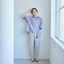 からみ織のプルオーバー