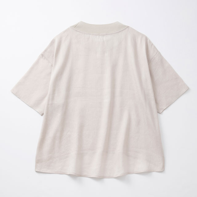 とろみ麻のＴシャツ