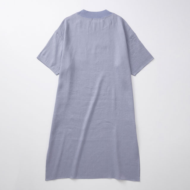 とろみ麻のＴシャツチュニック