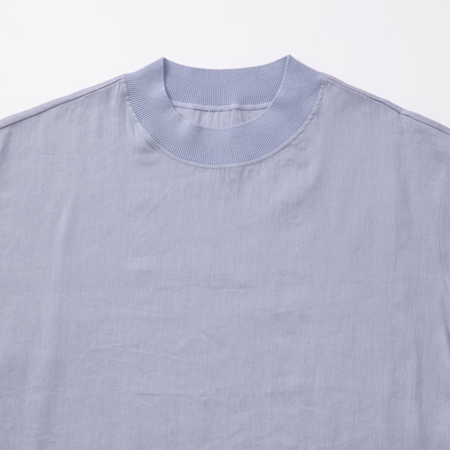 とろみ麻のＴシャツチュニック