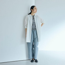 ドットドビーのシャツコート