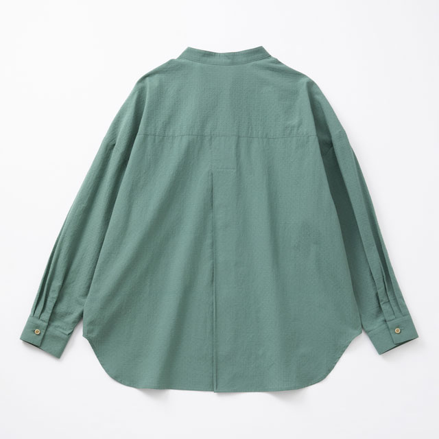 ドットドビーのブラウス