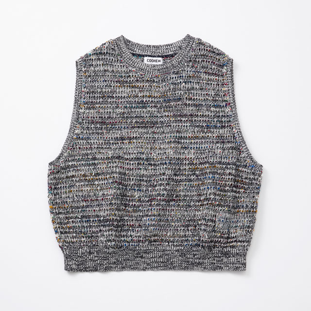 COOHEMコラボ　サマーニットベスト