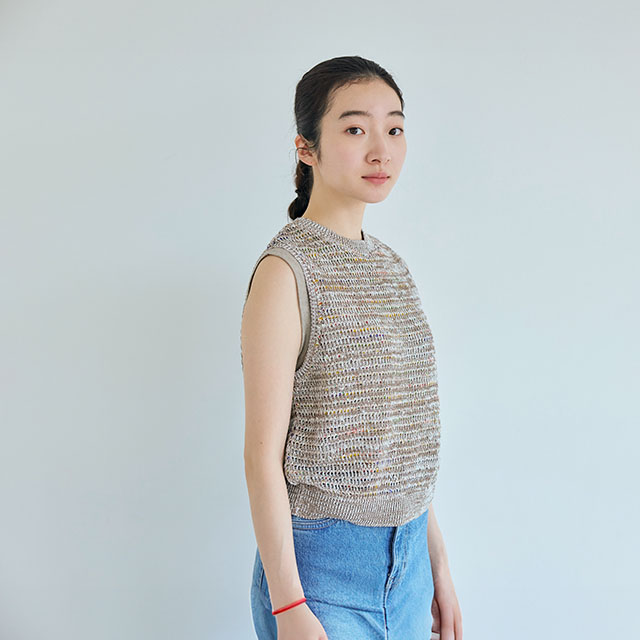 COOHEMコラボ　サマーニットベスト