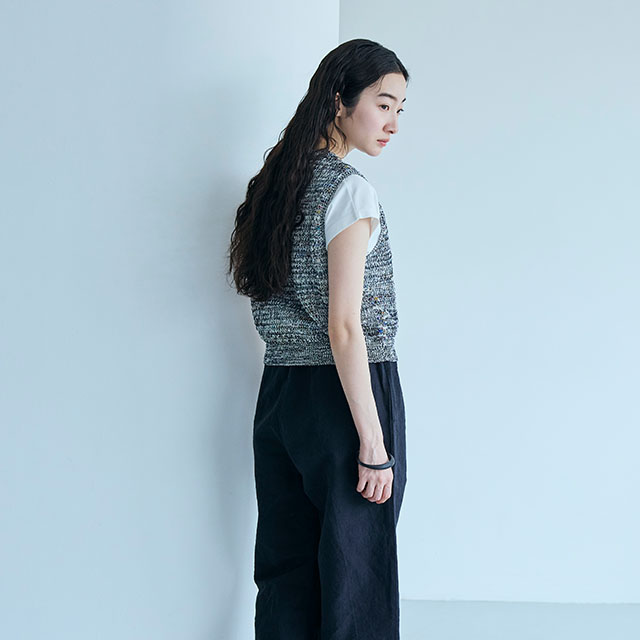 COOHEMコラボ　サマーニットベスト