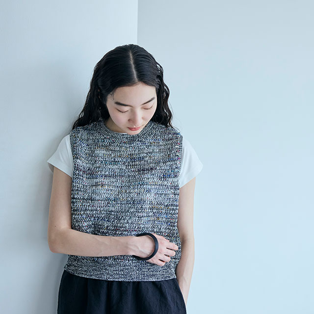 COOHEMコラボ　サマーニットベスト