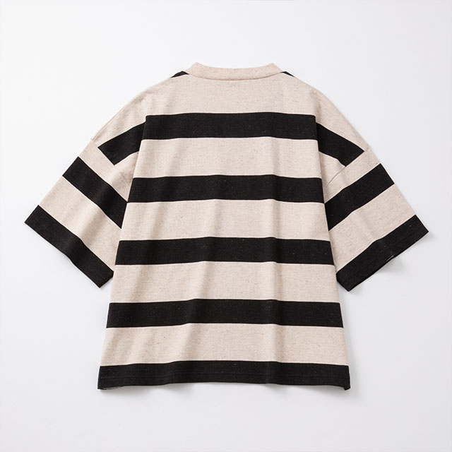 【WEB限定】 大人の杢Tシャツ 半袖 ボーダー