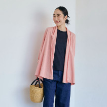 【WEB限定】カットソーの羽織
