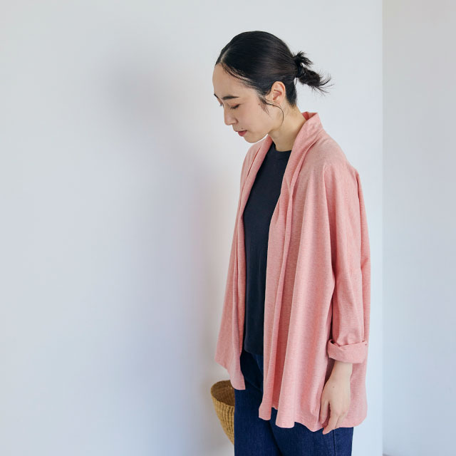 【WEB限定】カットソーの羽織