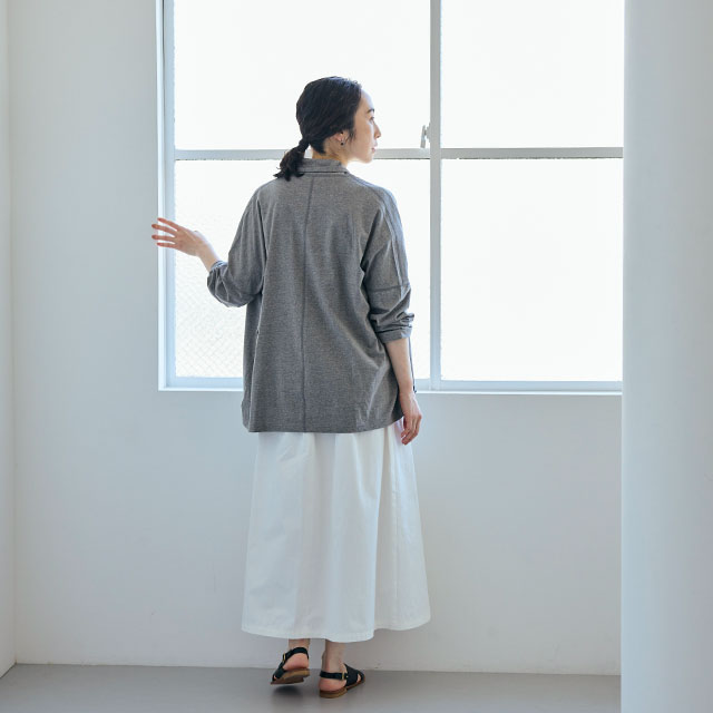 【WEB限定】カットソーの羽織