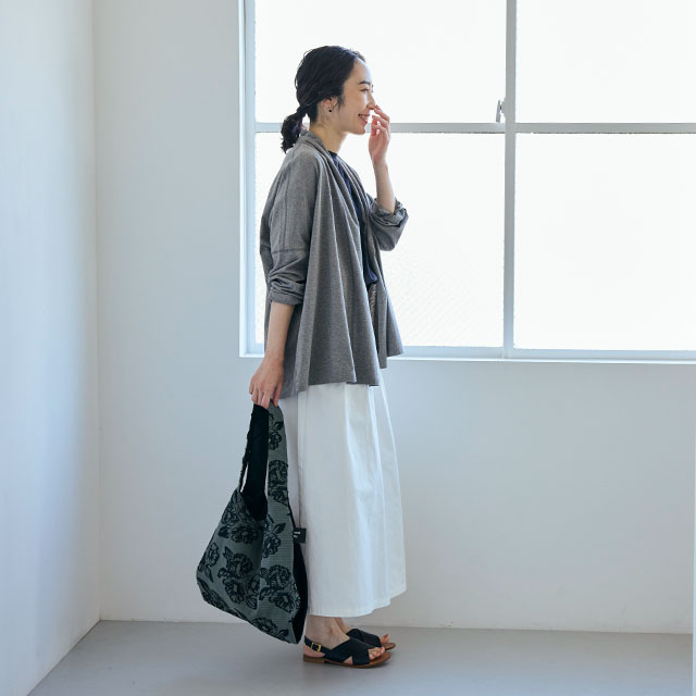 【WEB限定】カットソーの羽織