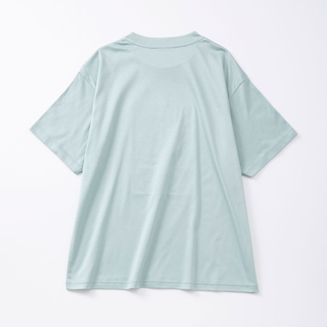 布ぬのTシャツ　ボーラレース水玉大