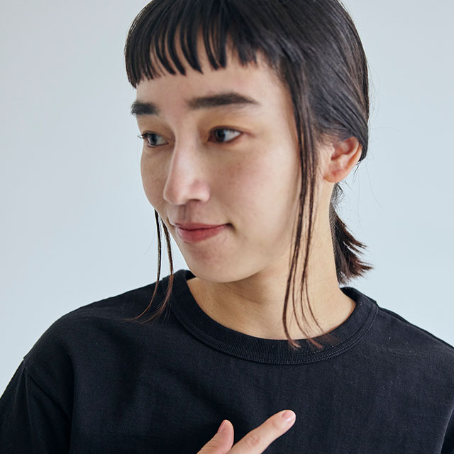 【WEB限定】LOCAL FABRIC  吊り編みTシャツロング