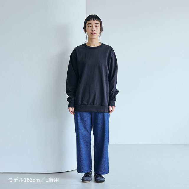 【WEB限定】LOCAL FABRIC  吊り編みTシャツロング