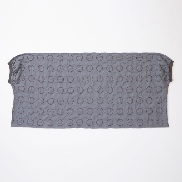 刺繍のボレロ 丸紋