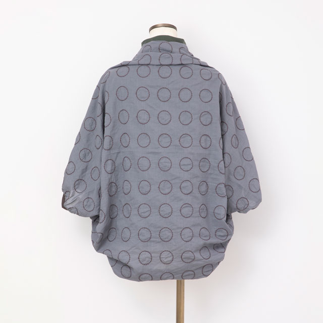 刺繍のボレロ 丸紋