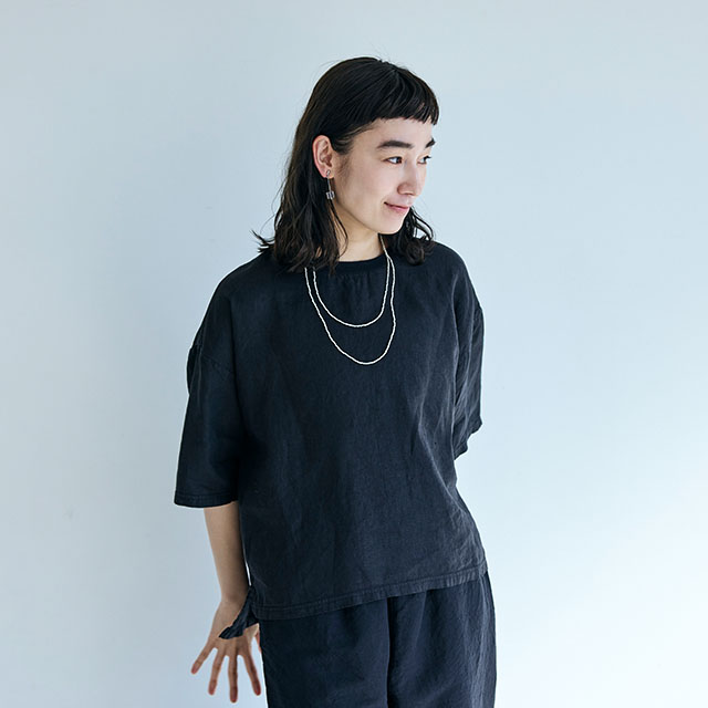 【WEB限定】麻布Tシャツ ワイド