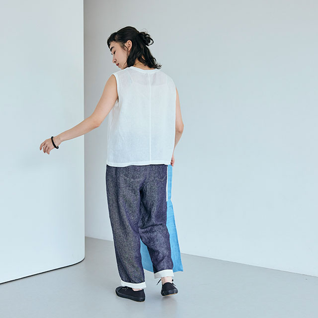 【WEB限定】麻布Tシャツ タンクトップ