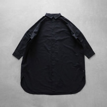 コットンリネンロングシャツ