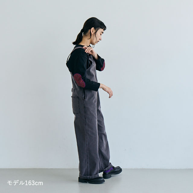 布ぬのバスクシャツワイド 刺繍