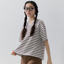 こいくちTシャツ　半袖　ボーダー