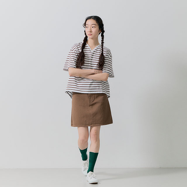 こいくちTシャツ　半袖　ボーダー