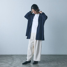 【WEB限定】ao なめらかローブカーディガン