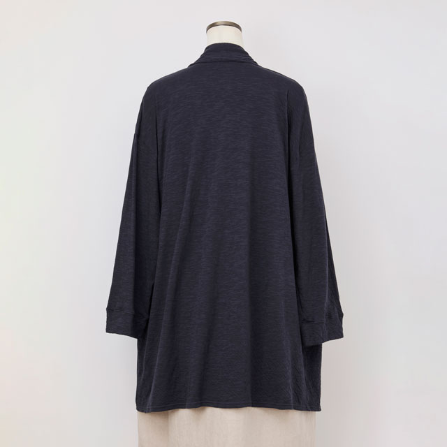 【WEB限定】ao なめらかローブカーディガン