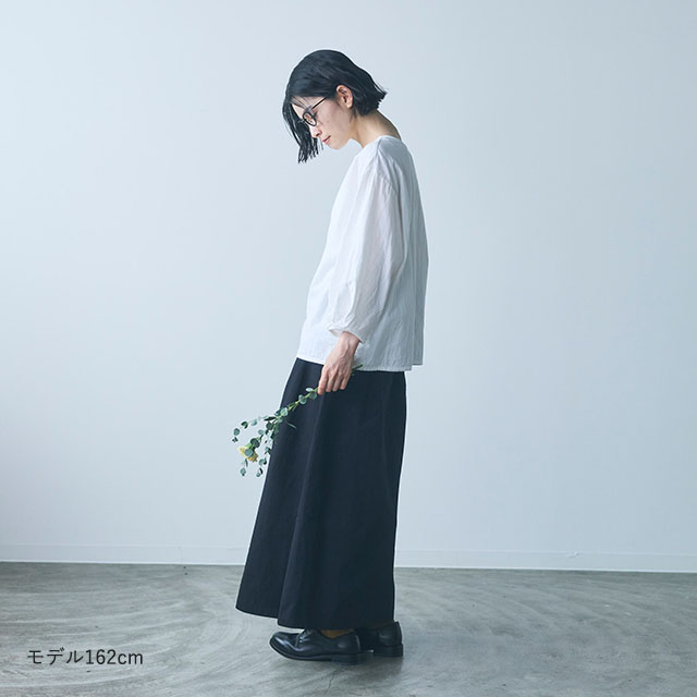 【WEB限定】ao ランタンスリーブブラウス