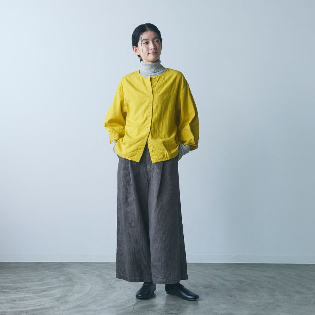 【WEB限定】ao ランタンスリーブブラウス