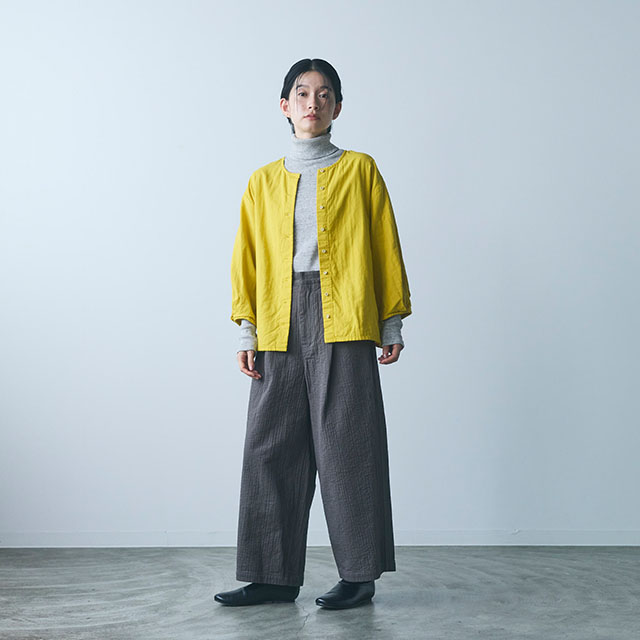 【WEB限定】ao ランタンスリーブブラウス