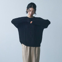 【WEB限定】ao ガーゼなセーター