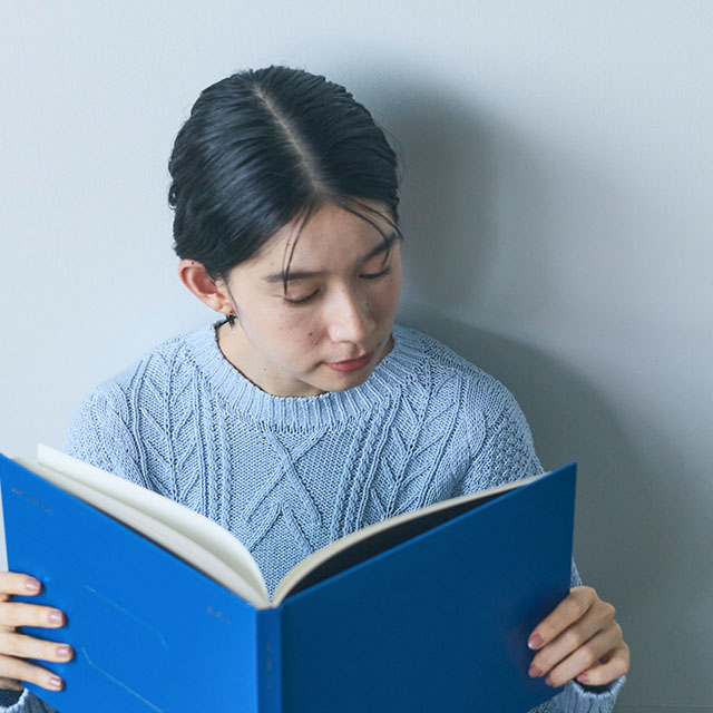 【WEB限定】ao ガーゼなセーター