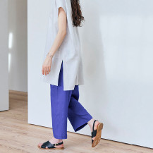 麻のサマーパンツ