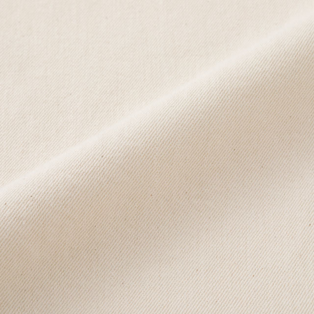 【WEB限定】綿ウールデニムのワイドパンツ 生成