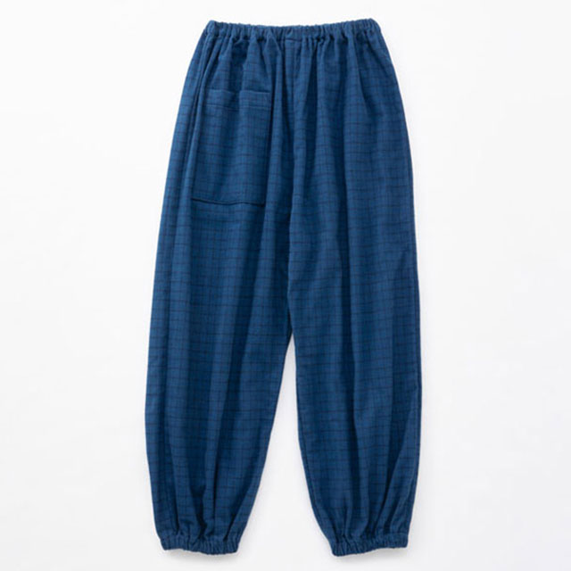 あったか小格子もんぺパンツ