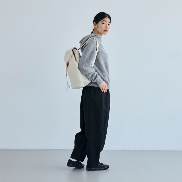中川政七商店　高密度に織った麻のパンツ リネン100% 麻のかや織 羽織ワンピース｜衣料品｜中川政七商店 公式サイト