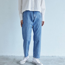 【WEB限定】SETTO CROPPED JEANS VINTAGE WASH