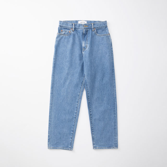 【WEB限定】SETTO CROPPED JEANS VINTAGE WASH