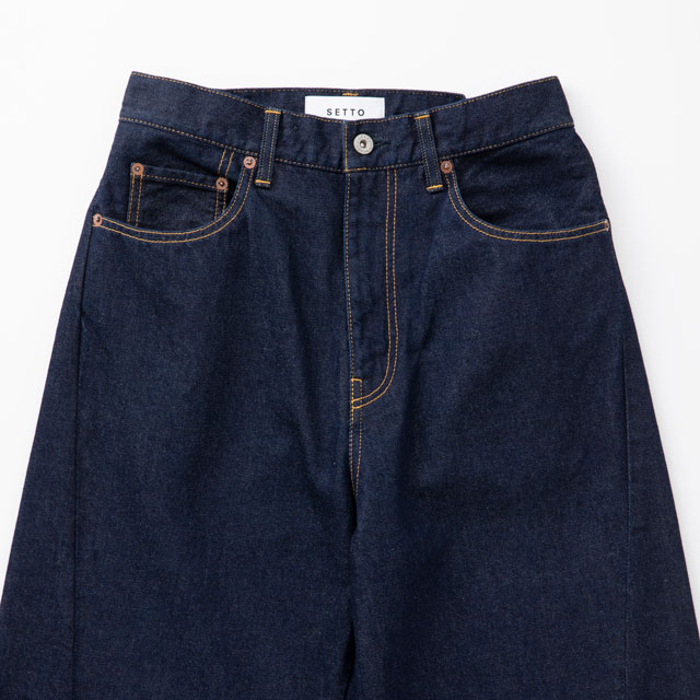 【WEB限定】SETTO PANEL JEANS　インディゴ