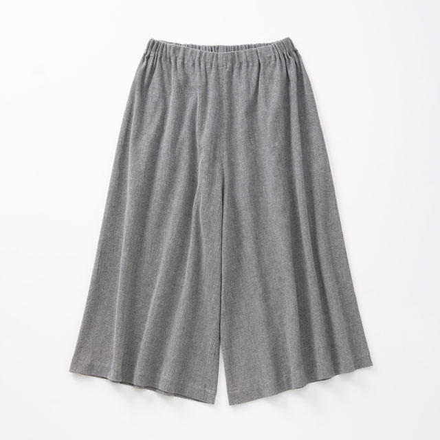 【信頼】 高島ちぢみのキュロットパンツ｜衣料品｜中川政七商店 公式サイト パンツ
