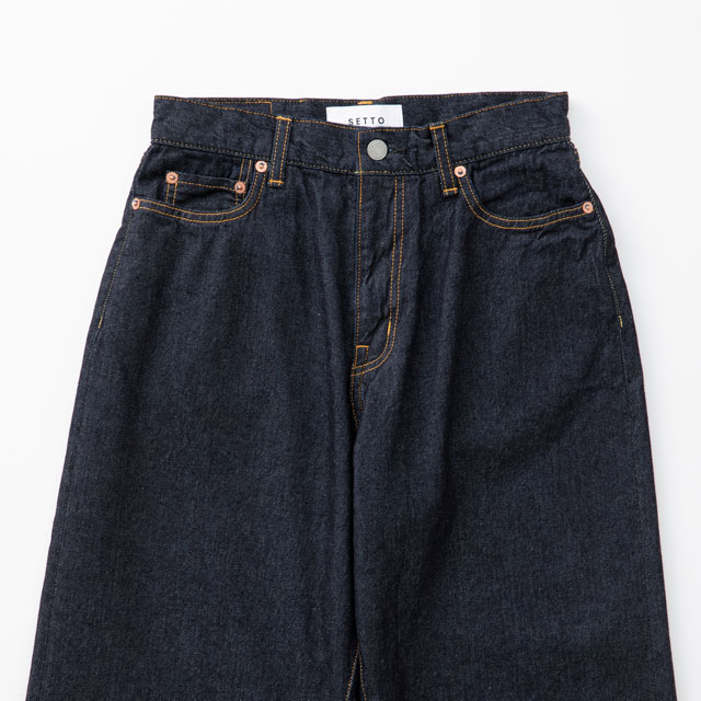 【WEB限定】SETTO STRAIGHT JEANS